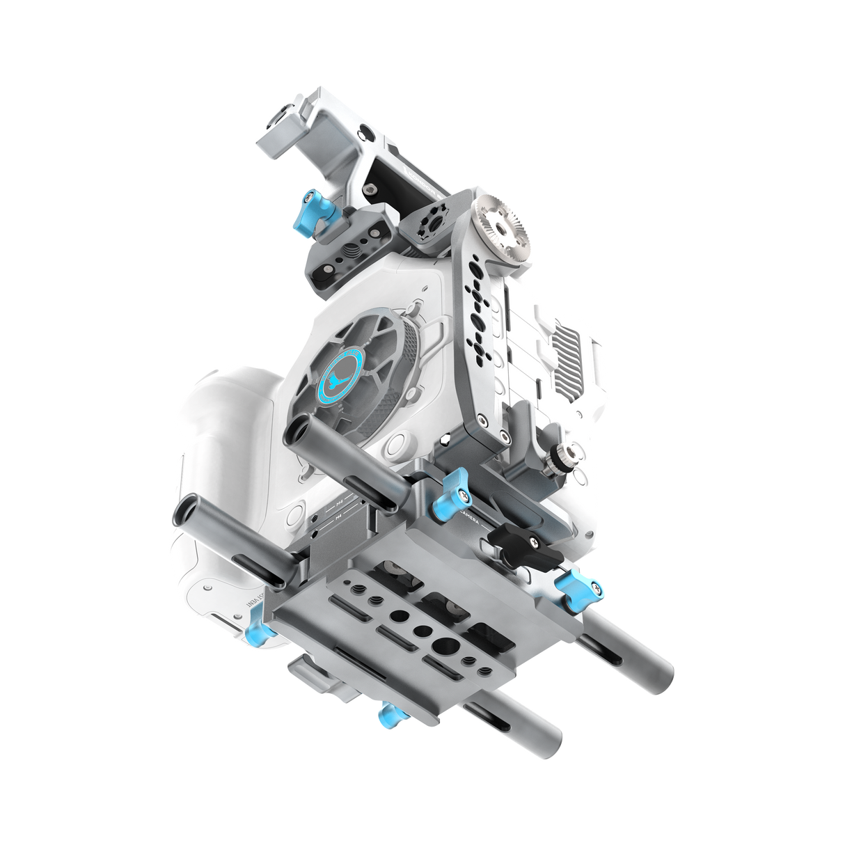 Kondor Blue Canon C80 Base Rig (Space Gray) — detail