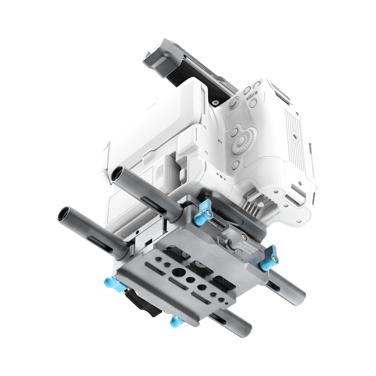 Kondor Blue Canon C80 Base Rig (Space Gray) — kit contents