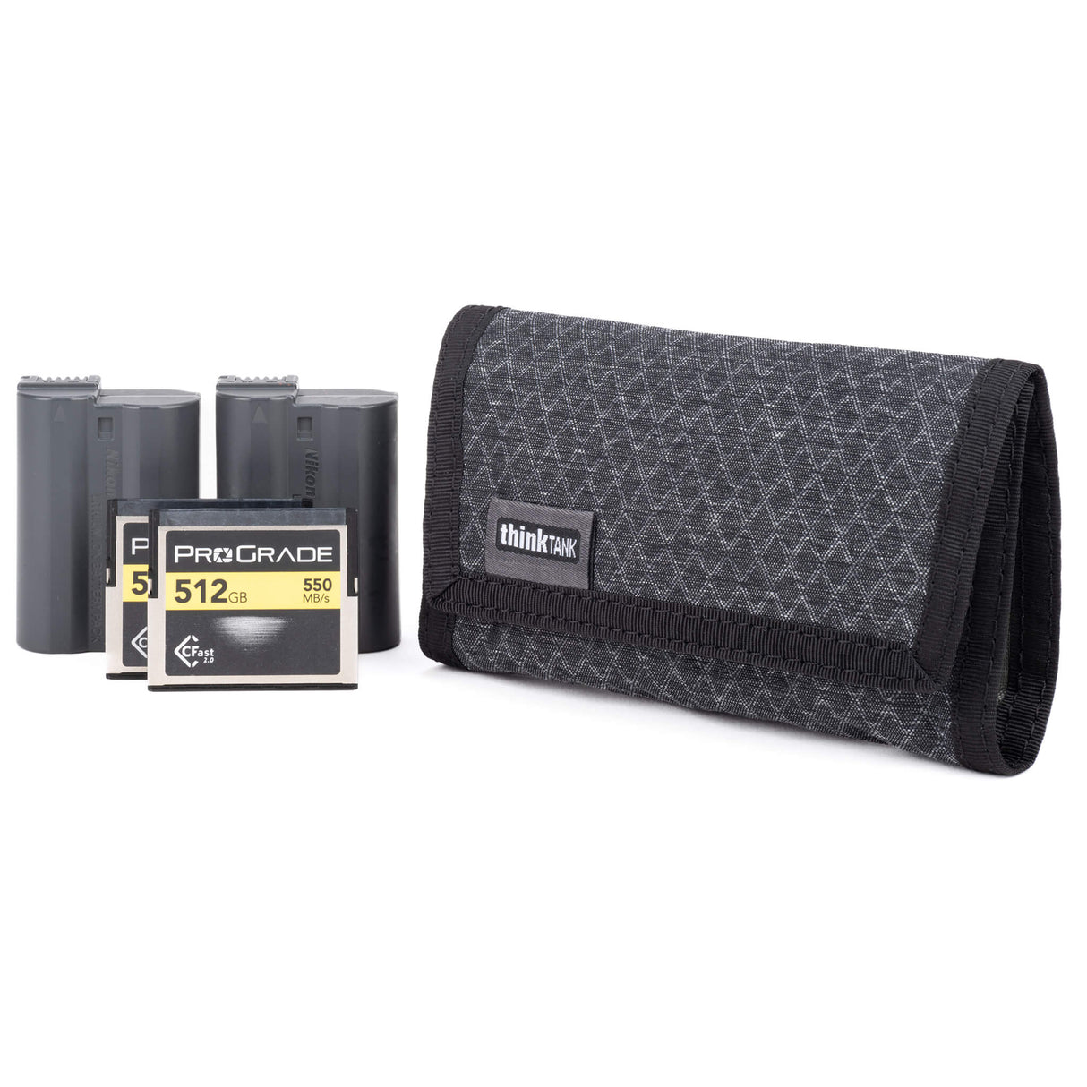 Think Tank Photo Cards and Power Memory Card Wallet (Black Slate) - view 2