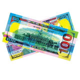 $100 Chroma Colored Bills