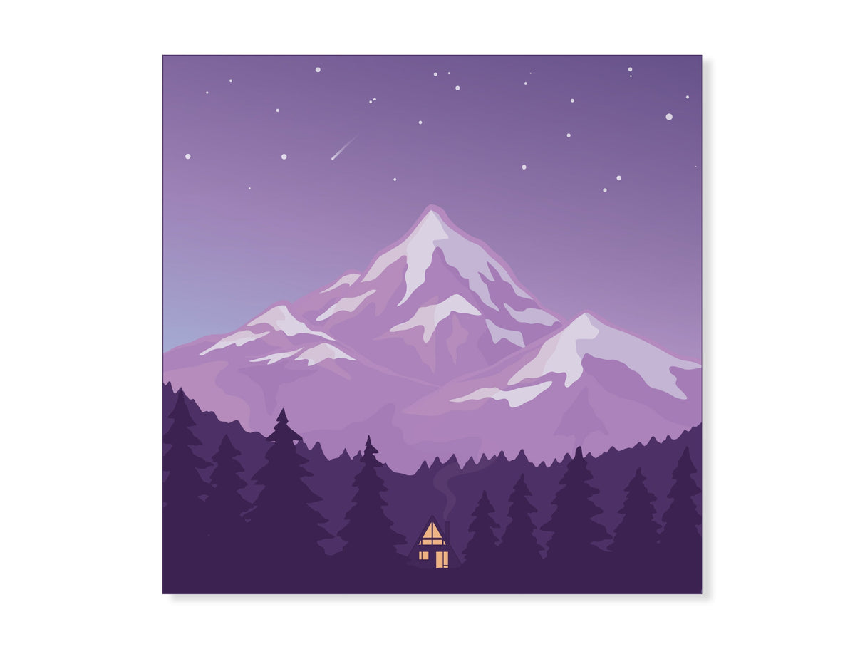Cozy Retreat Sticker