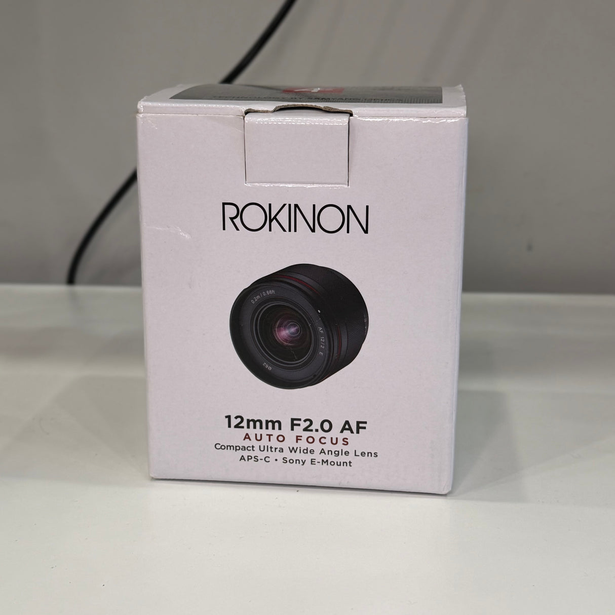(USED) Rokinon 12mm f/2 AF Lens for APS-C E-Mount