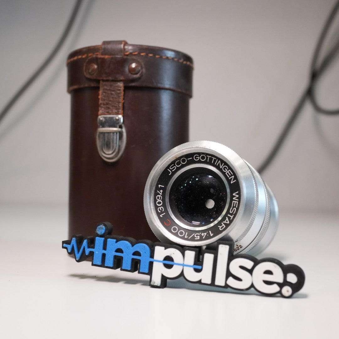 (USED) ISCO Gottingen 100mm f/4.5 Lens for M39 mount