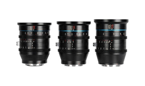 SIRUI Jupiter T2 Full-Frame Macro Cine Lens Set (24mm, 35mm, 50mm)