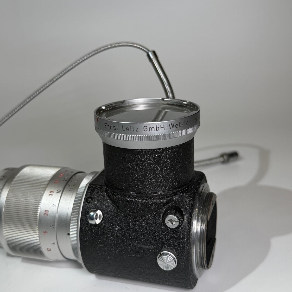 (USED) Leica Visoflex I Reflex Housing with Ernst Leitz Wetzler 135mm f/4.5 Lens