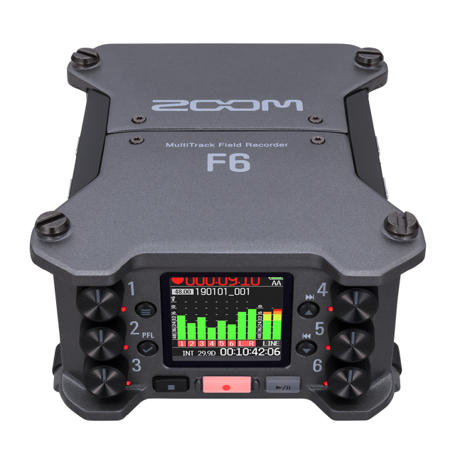 Zoom F6 MultiTrack Field Recorder with 32-bit Float