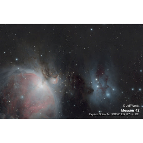 Explore Scientific FCD100 Series 127mm f/7.5 Carbon Fiber Triplet ED APO Refractor Telescope with 2.5" HEX Focuser
