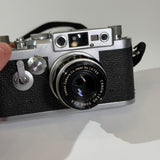 (USED/MINT) Leica IIIg 35mm Rangefinder Film Camera w/ Canon 50mm f/2.8 Lens