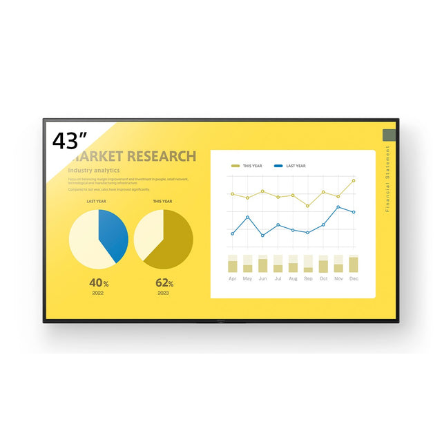 Sony BRAVIA Professional Display FW-43EZ20L 43-Inch 4K HDR Digital Signage Display