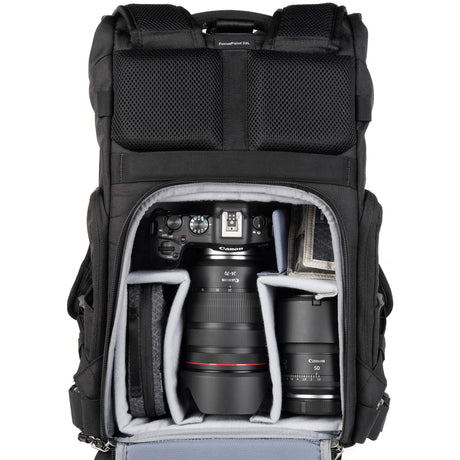 Think Tank Photo FocusPoint Rolltop 22L Backpack (Asphalt Black) - view 3