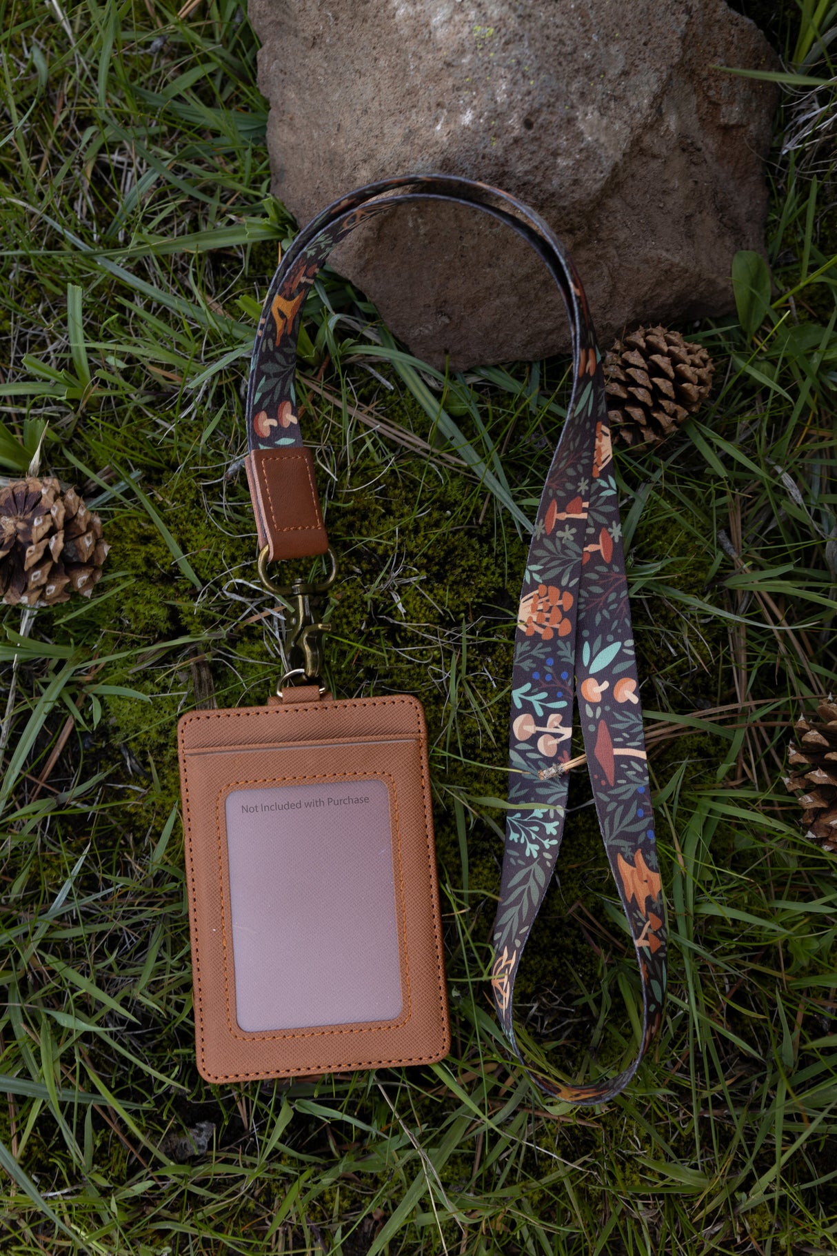 Forest Foliage Neck Lanyard