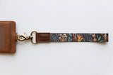 Forest Foliage Wristlet Keychain