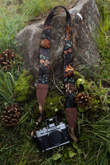 Forest Foliage Camera Strap