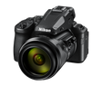 Nikon COOLPIX P950 digital camera front three-quarter view showing 83x optical zoom NIKKOR lens