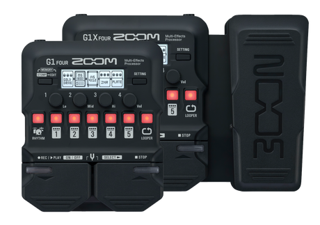 Zoom Guitar MultiEffects Processor with Expression Pedal