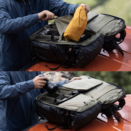 PGYTECH OnePro Flex Backpack 40L (Space Black) + Camera Insert M