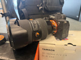 (Used) Sony A7IV with Tamron 35-150mm and Viltrox 20mm, Backpack, Tripod, Monitor & Microphone Kit (no returns)