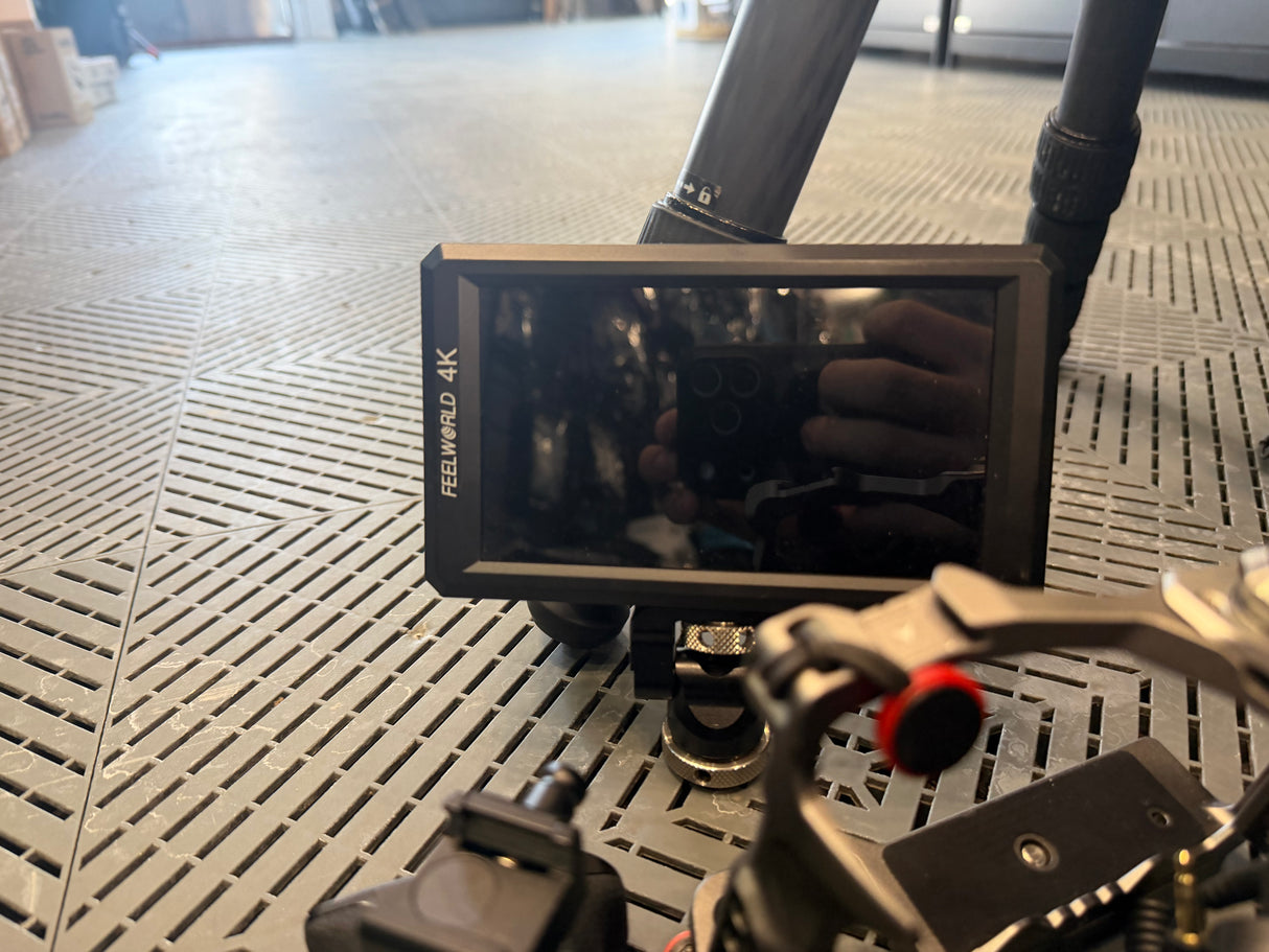 (Used) Sony A7IV with Tamron 35-150mm and Viltrox 20mm, Backpack, Tripod, Monitor & Microphone Kit (no returns)