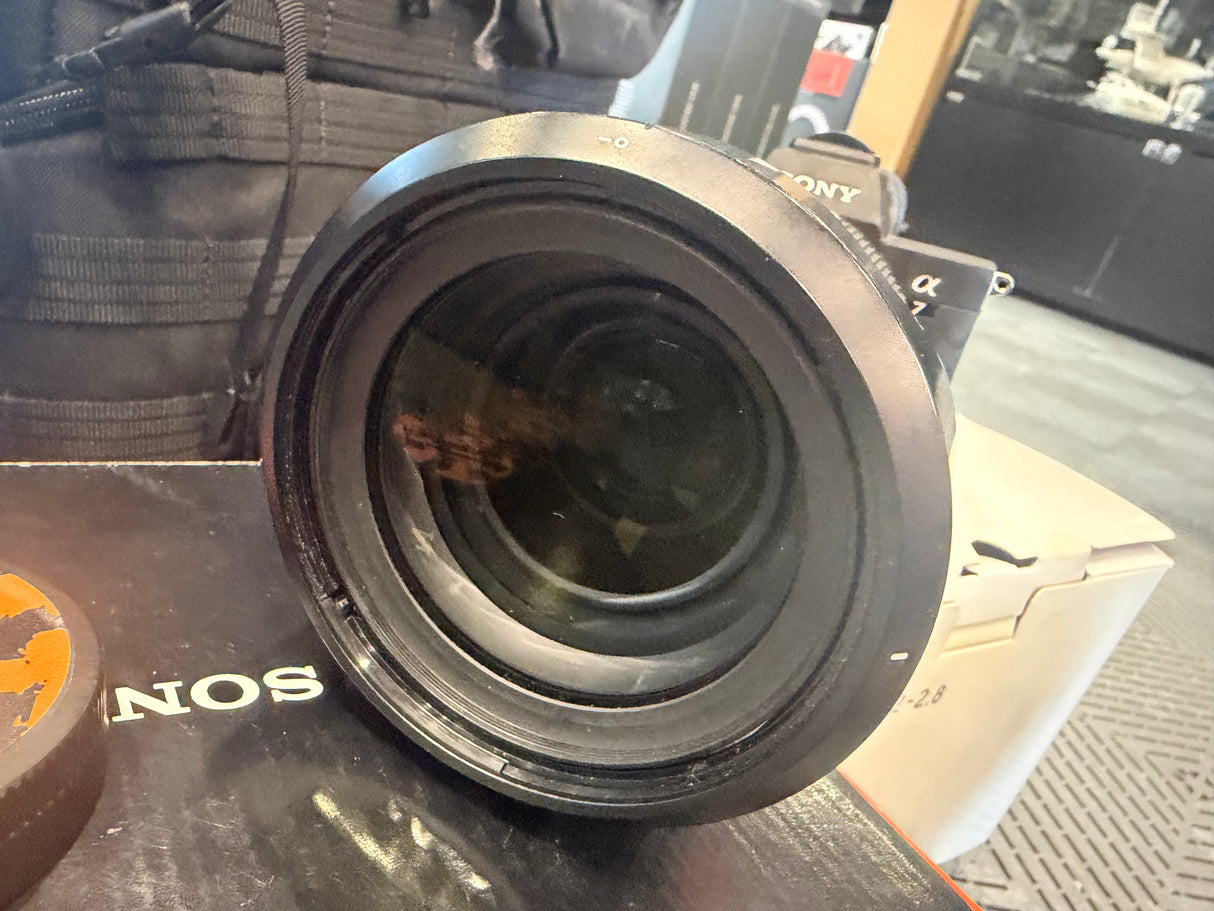 (Used) Sony A7IV with Tamron 35-150mm and Viltrox 20mm, Backpack, Tripod, Monitor & Microphone Kit (no returns)