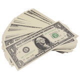 All Denomination Full Print 1990 Series Mixed Bills Stack