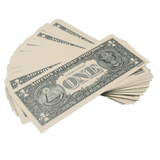 All Denomination Full Print 1990 Series Mixed Bills Stack