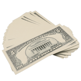 All Denomination Full Print 1990 Series Mixed Bills Stack
