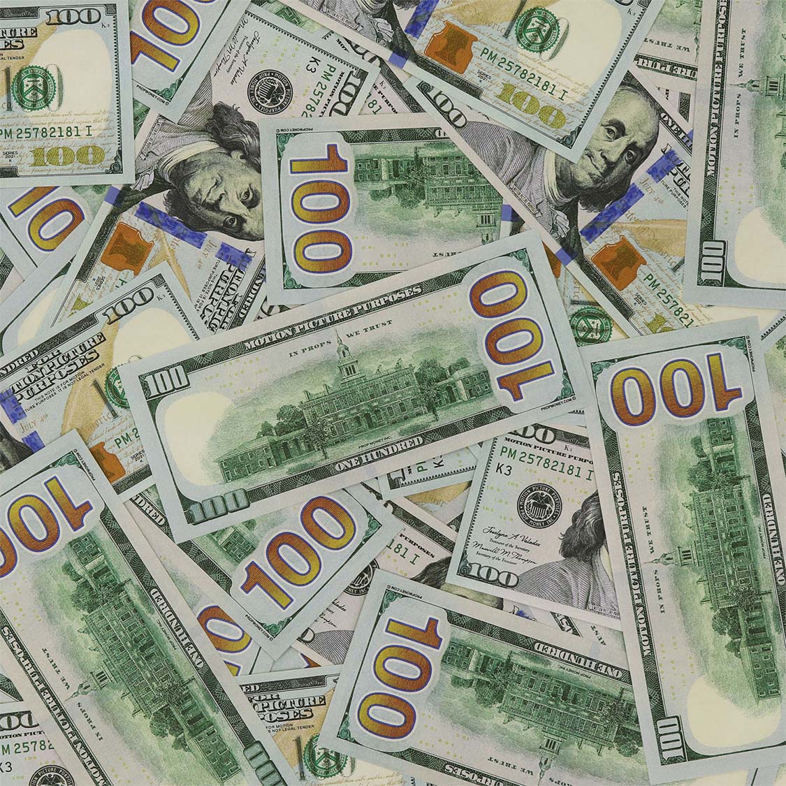 $500,000 Full Print New Series Stacks