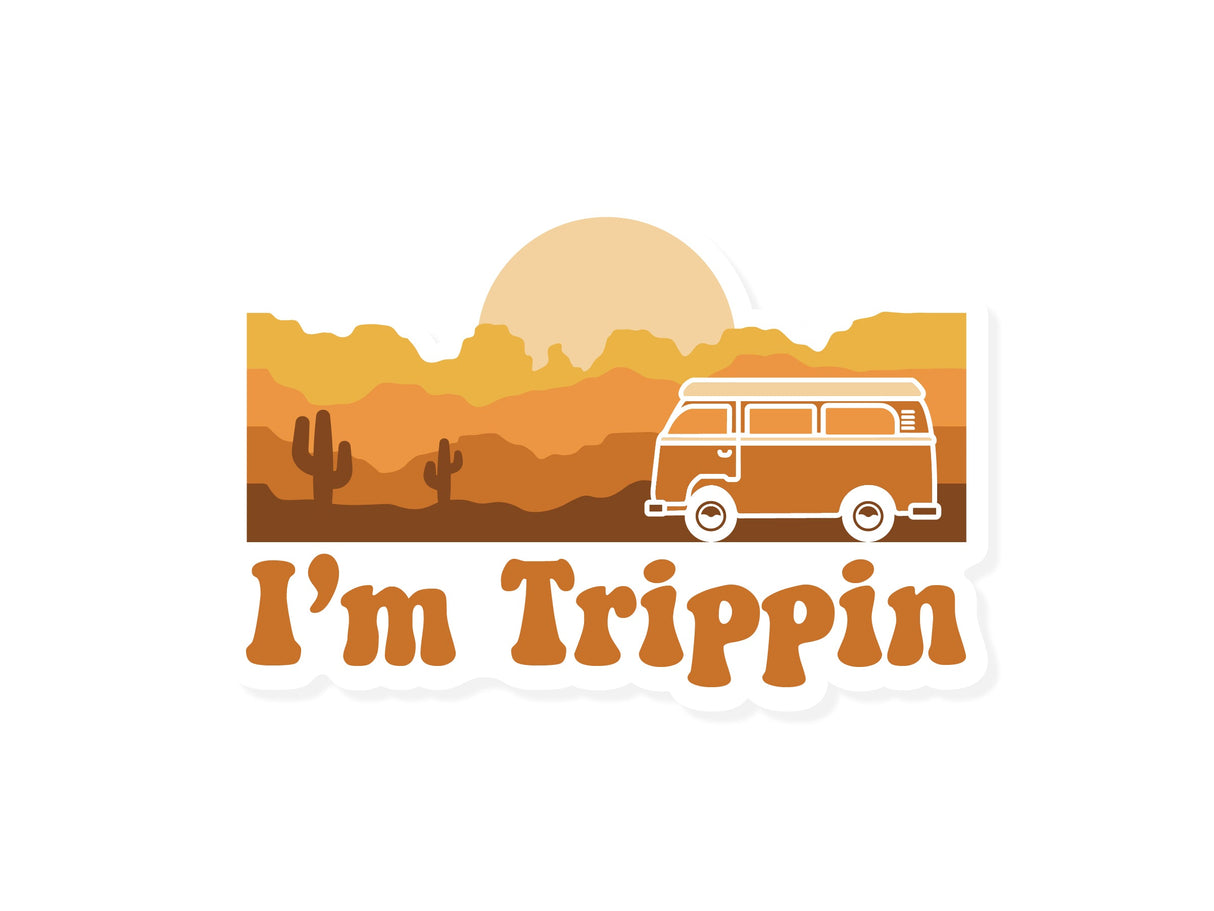 I'm Trippin (Desert) Sticker