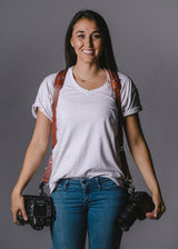 Skinny Money Maker | Thin Leather Camera Harness