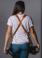 Skinny Money Maker | Thin Leather Camera Harness