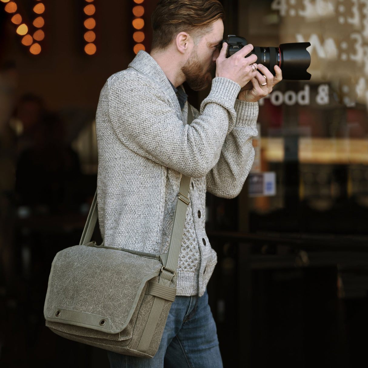 Think Tank Photo Retrospective 10 V2.0 Shoulder Bag (Pinestone) - view 3