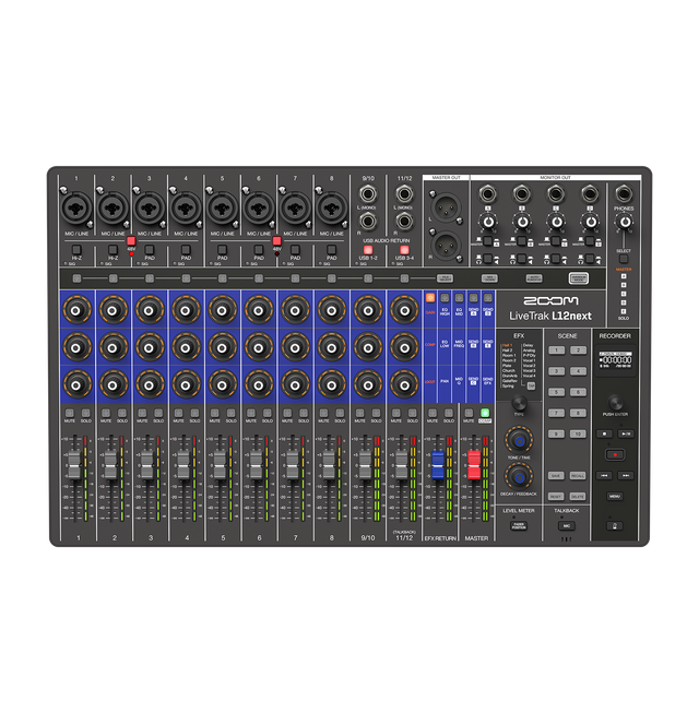 Zoom LiveTrak L12next