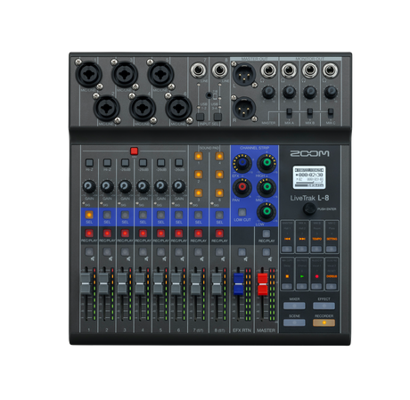 Zoom LiveTrak L-8