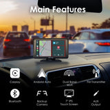 REXING W1 Multimedia Receiver W/ Backup Camera