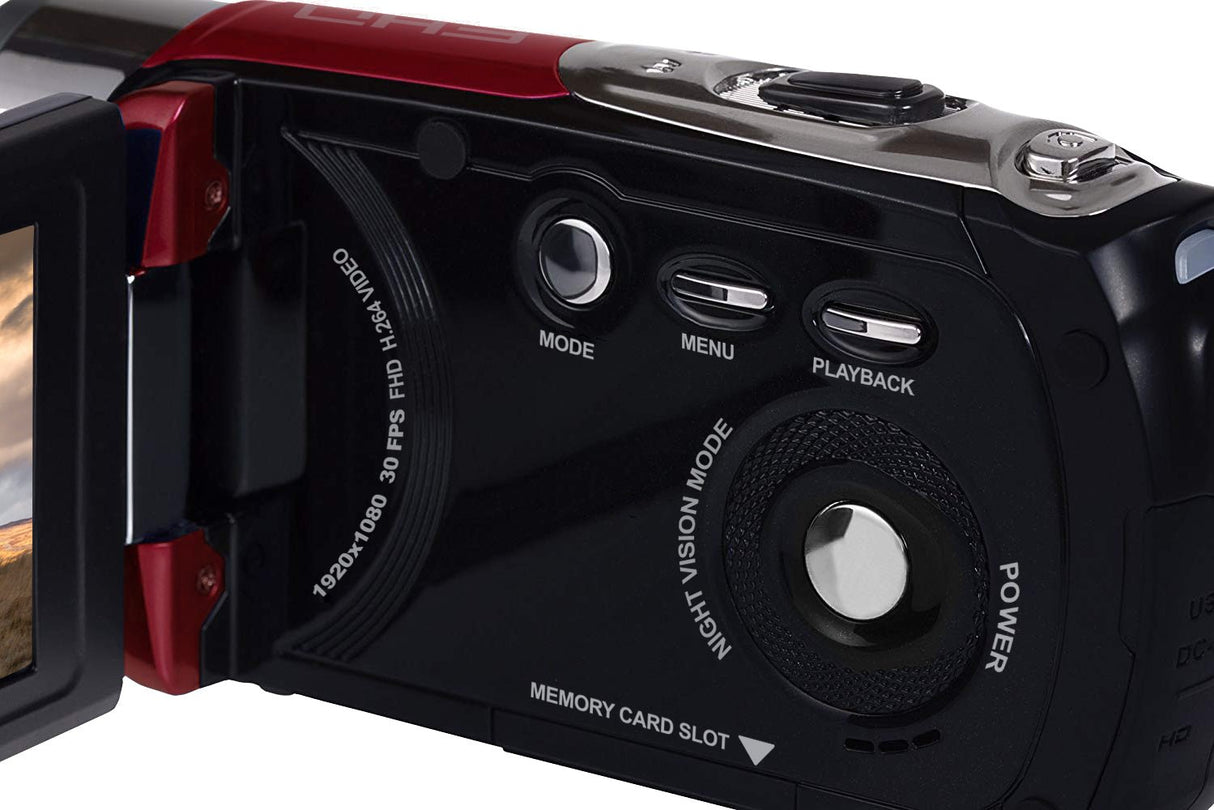 MN88NV 1080p Full HD IR Night Vision Camcorder