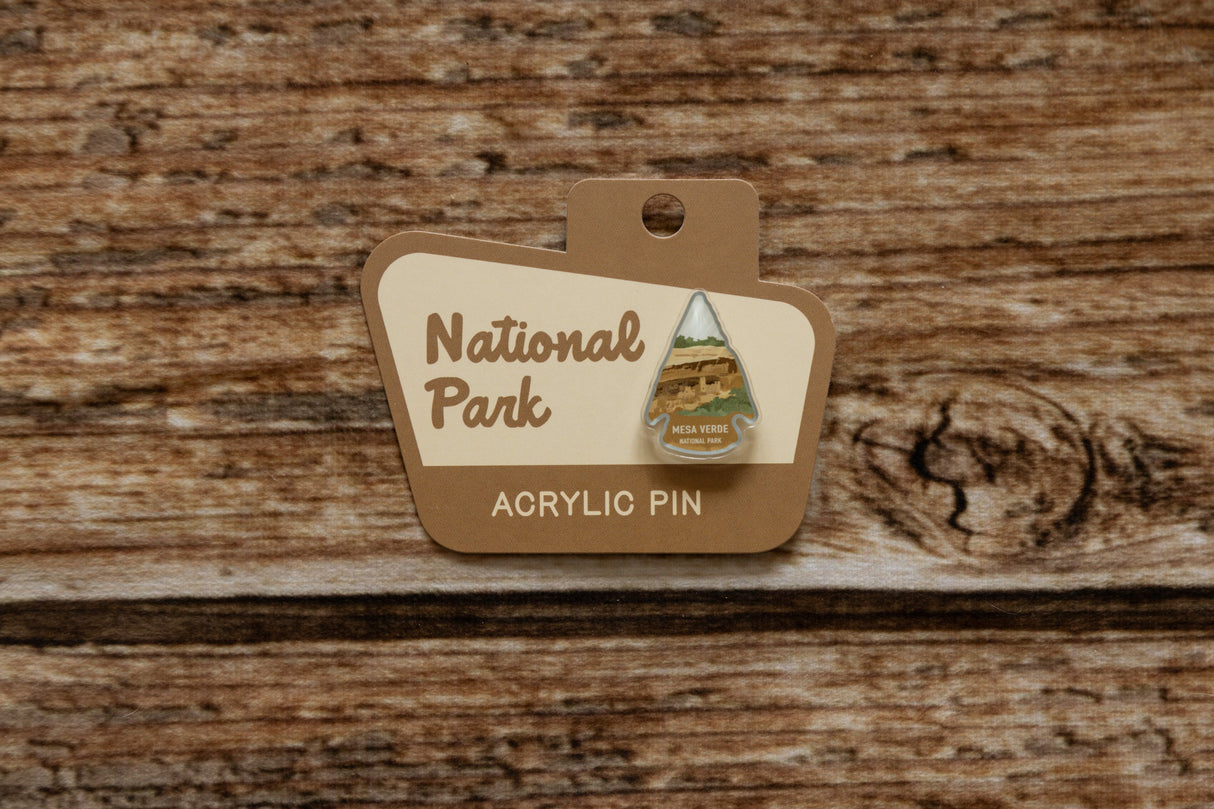 Mesa Verde National Park Acrylic Pin