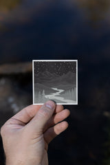 Midnight Mountain Sticker