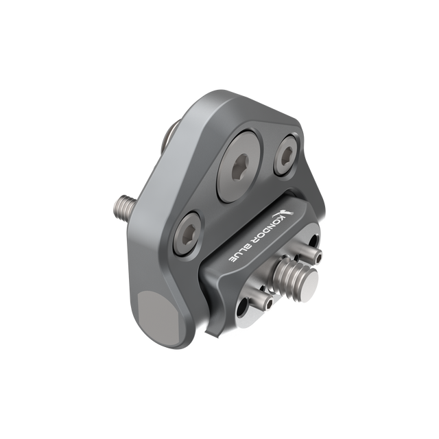 Kondor Blue Mini Pivot L Mount Bracket in Space Gray