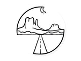 Monument Valley Sticker