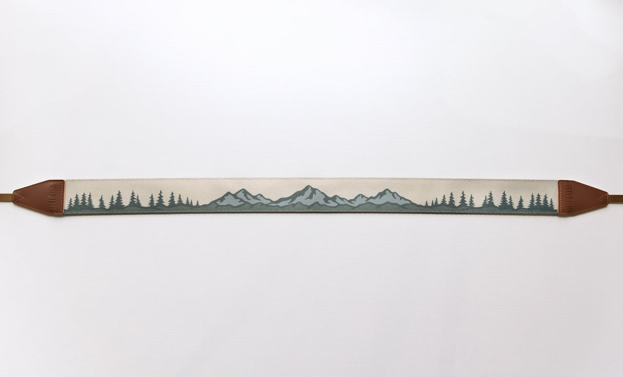 Mt and Trees Landscape Camera Strap