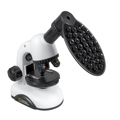 Certified Pre-Owned National Geographic 40x-640x Magnification Microscope with Smartphone Camera Adapter