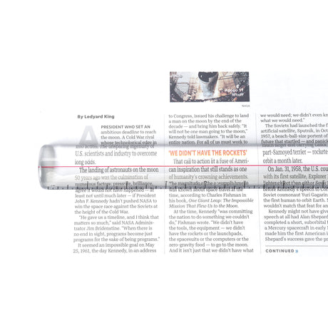 National Geographic 2x Reading Magnifier and Ruler