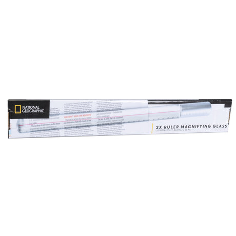 National Geographic 2x Reading Magnifier and Ruler