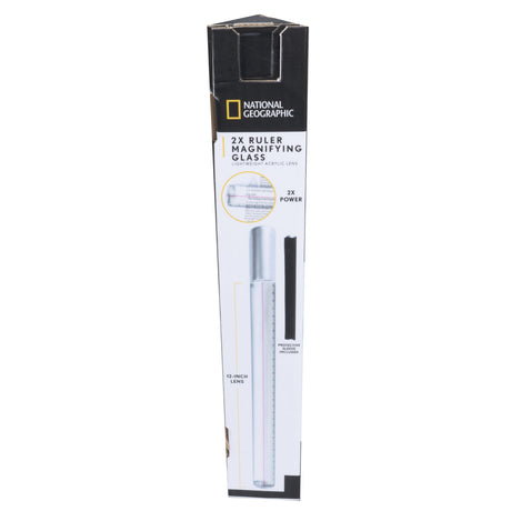 National Geographic 2x Reading Magnifier and Ruler