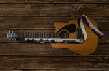 Parks in Black and White Guitar Strap