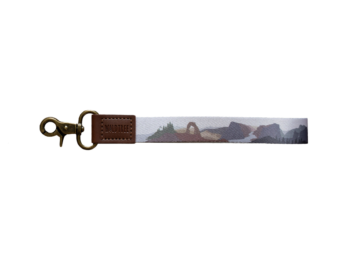 Parks in Color Wristlet Keychain