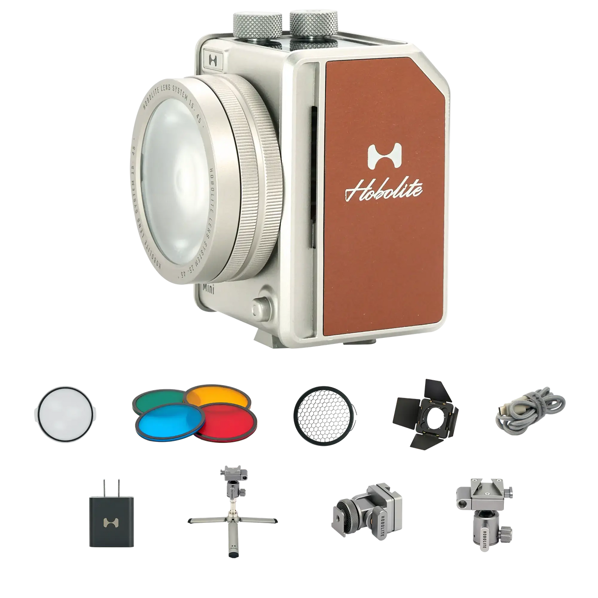 Hobolite Mini 20W Portable Bi-Color Continuous LED Lighting Kit