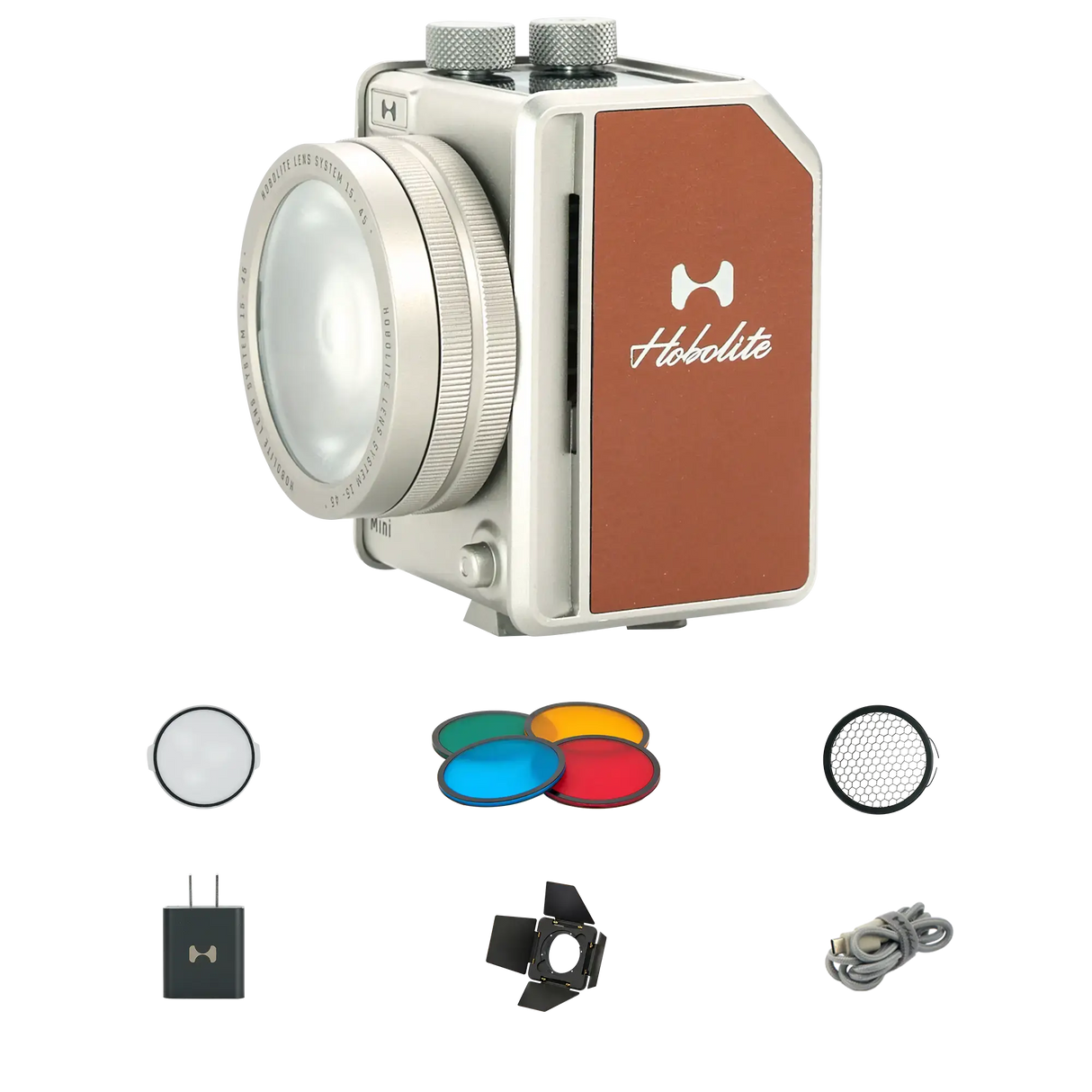 Hobolite Mini 20W Portable Bi-Color Continuous LED Lighting Kit