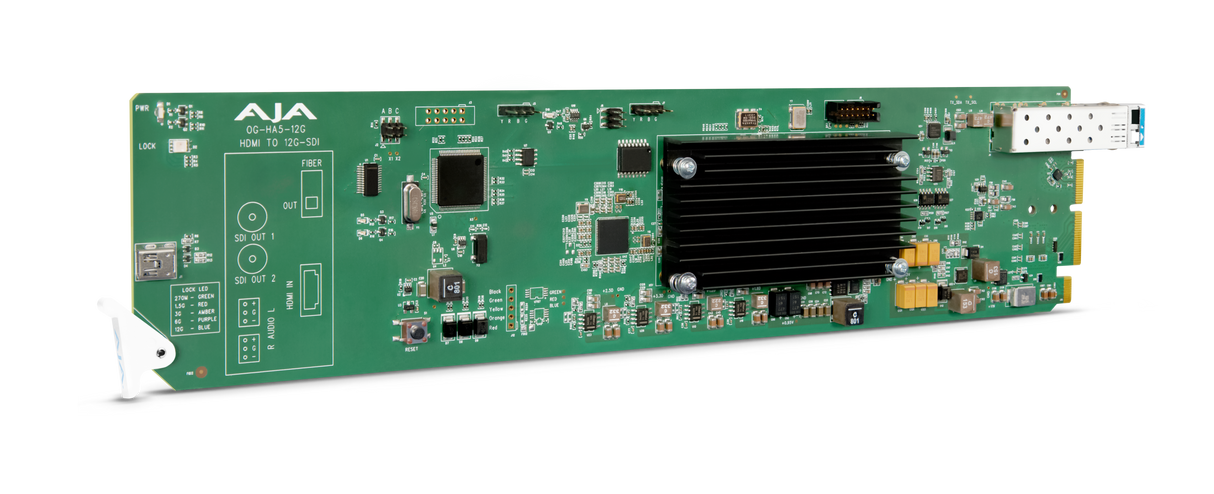 AJA openGear HDMI 2.0 to 12G-SDI Converter