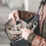 OneGo backpack battery power indicator